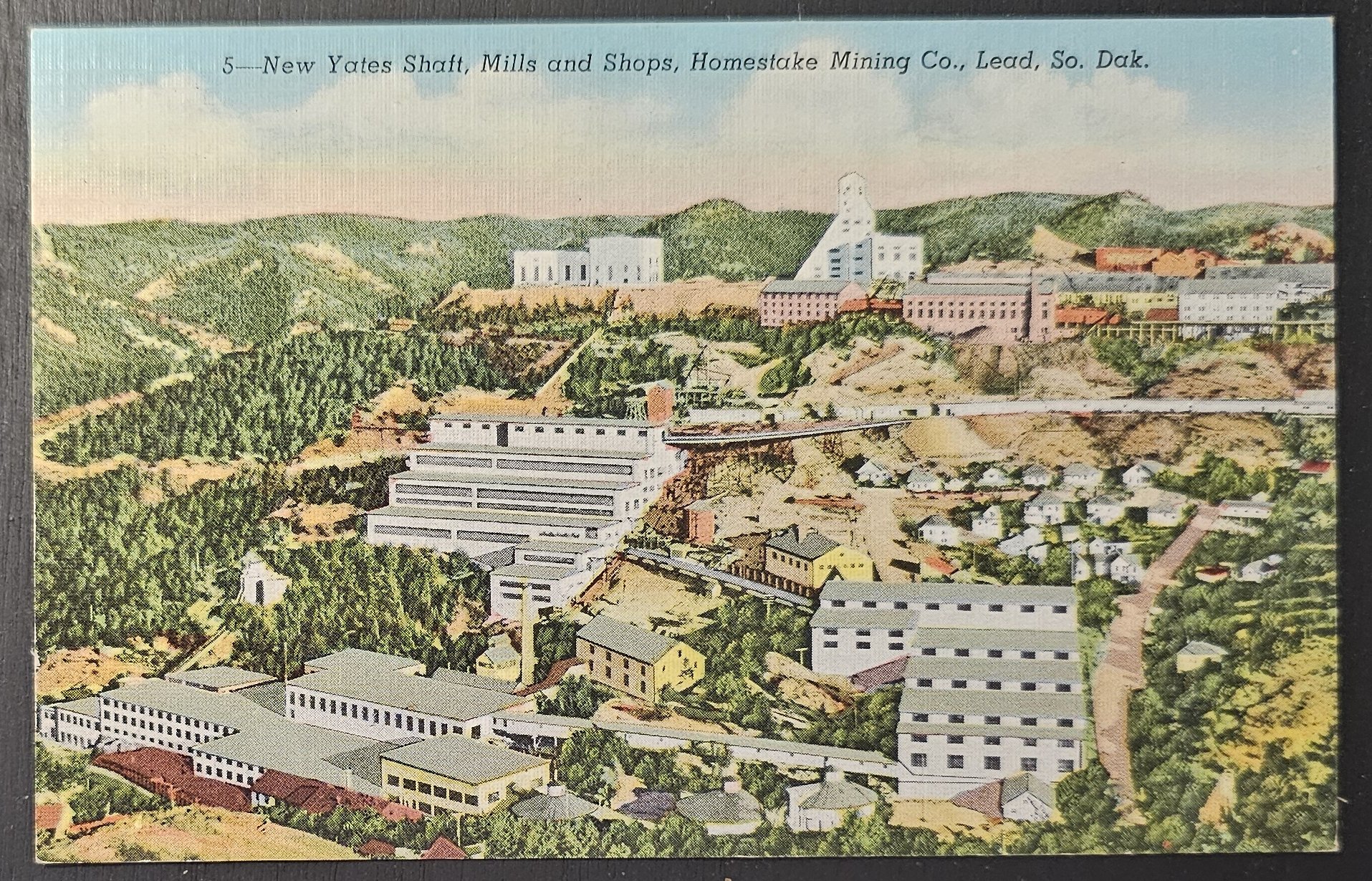 postcard USA - SD - South Dakota #0003 (image for) postcard USA - SD - South Dakota #0003